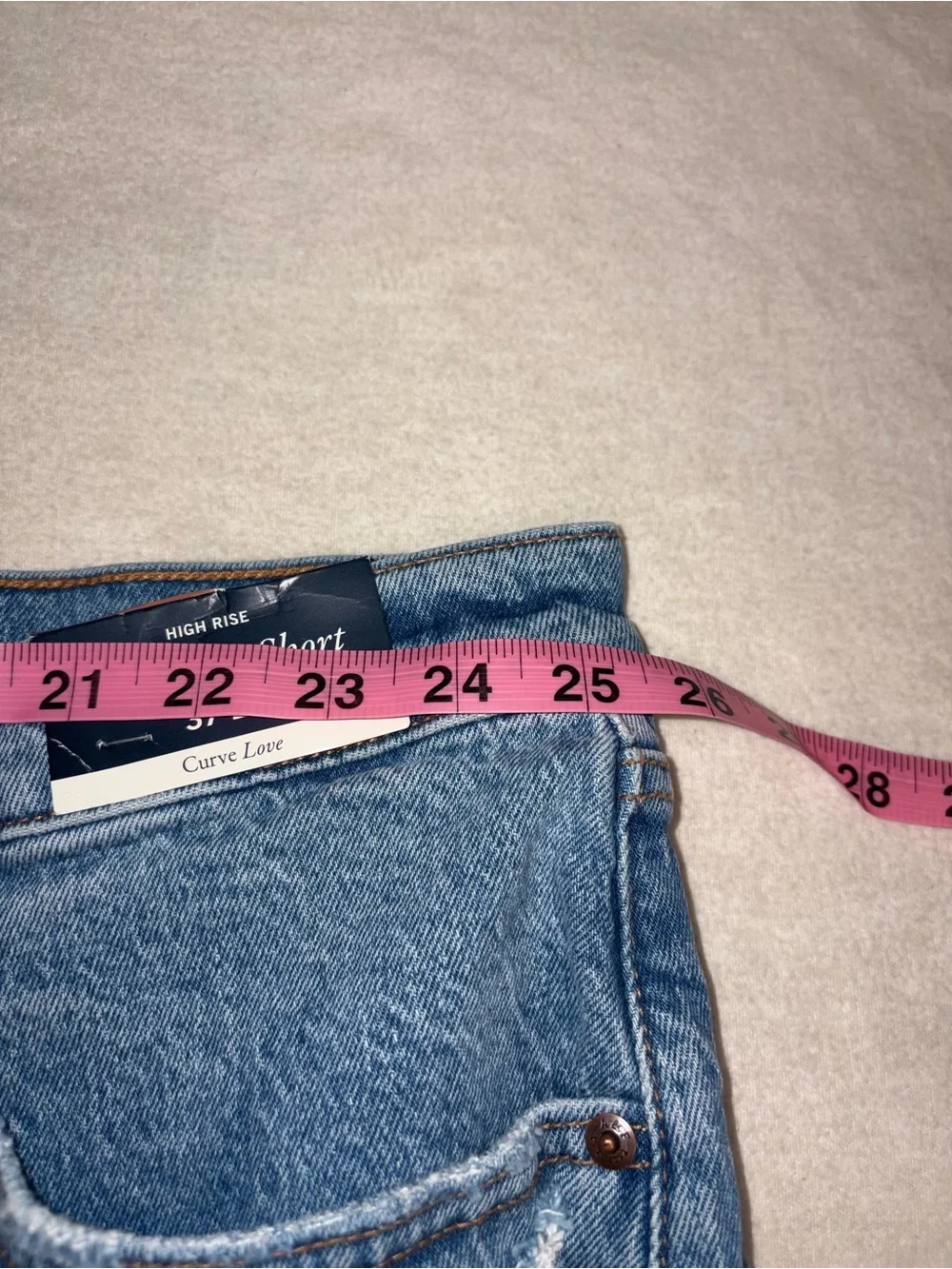 Abercrombie & Fitch stains new laid